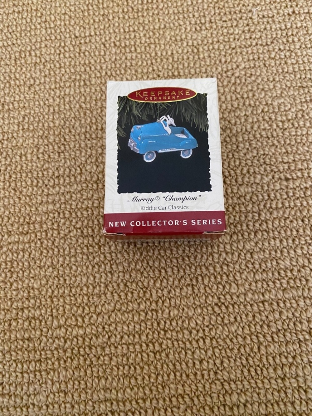 Hallmark Keepsake Murray Champion Kiddie Car Classics Christmas Tree Ornament